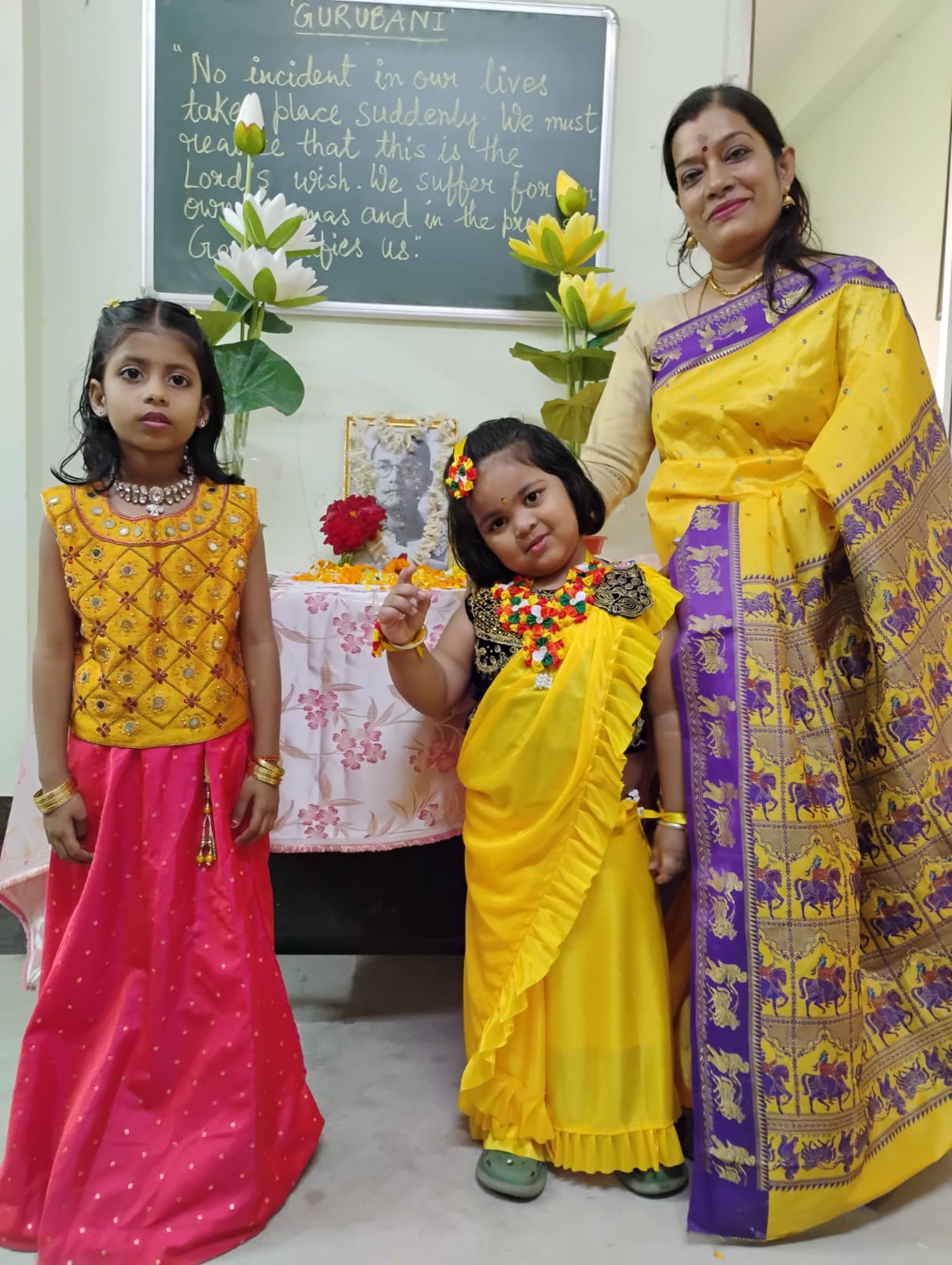 Saraswati Pujo and Netaji's Birthday